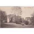EC101 MINSTER LOVELL RUINS . PRINTED POSTCARD