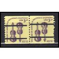 1813a 3.5c Violins Very Fine MNH Dry Gum Gap Pa...