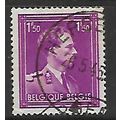 BELGIUM 1936 KING LEOPOLD III 1F.50 MAUVE SG 75...