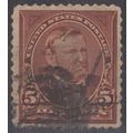 ZAYIX - 1895 US 270 Used F-VF - 5c chocolate Pr...