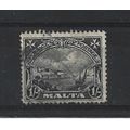 Malta.SG166 1s Valletta Harbour.Fine Used.Apr25a