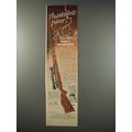 1961 Weatherby Mark V Magnum Ad - Thunderbolt Power