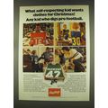 1977 Rawlings NFL Jersey Ad - Clothes For Chris...