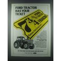 1985 Ford TW-35 Tractor Ad - Has Your Ticket
