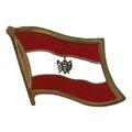 Austria Flag Hat Tac or Lapel Pin