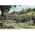 Edinburgh the old town from Princes Street gard...