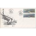 ZAYIX South Africa 504a FDC New Harbors pair Sh...