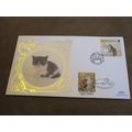 Benham 1996 Alderney Event Stamp Cover - Cats P...