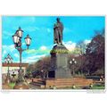 STATUE OF A S PUSHKIN, MOSCOW, RUSSIA, 1988, Po...