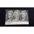 Black And White Photograph The Beverley Sisters