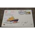 Cox Signed 1981 Cover, RNLI Lifeboat Richard Ev...