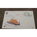 Cox Signed 1980 Cover - RNLI Lifeboat Elizabeth...