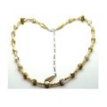 Natural Mother Of Pearl Beaded Choker Necklace