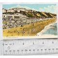 1950/60s postcard East Beach, Bournemouth