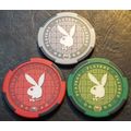 (1) Playboy Bunny Poker Chip Golf Ball Marker S...