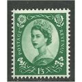 GB 1959 QE2 1/-3d Green Umm Wilding Wmk 179 SG ...
