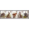 Sg1039 - Sg1043 1977 Wildlife Se-Tennant Set Unmounted Mint (Z290)