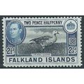 Falkland Islands 1949 SG152 2 1/2d Black & Blue...