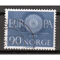 Noorwegen Europa Cept 1960 gestempeld
