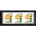 3054 32c Yellow Rose Very Fine MNH PNC 5566/3 P...