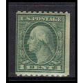 486 1c George Washington Barely Clears MNH K4504