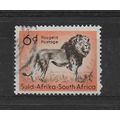 SouthAfrica.SG158 6d Lion.Fine Used.Sept21a