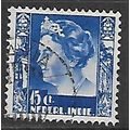 NETHERLANDS INDIES 1933 15c BLUE QUEEN WILHELMI...