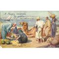 Art MARKET ON THE NILE Postcard (Tuck Oilette 8...
