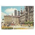 MUNICH, MUNCHEN, GERMANY Cathedral, Town Hall v...