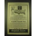 1918 Campbell's Vegetable Soup Ad - A national ...