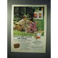 1974 Raleigh Cigarette Ad - Spend a Milder Moment