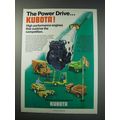 1991 Kubota Engines Ad - The power drive