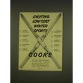 1955 Cooks Travel Ad - Exciting low-cost winter...