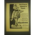 1963 Harbutt's Plasticine Ad - You'll be as pleased as Punch