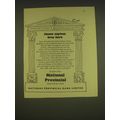 1955 National Provincial Bank Limited Ad - Homo...