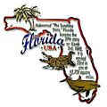 Florida The Sunshine State Outline Montage Frid...