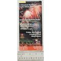 2002 flyer Fireworks Finale Manchester Commonwe...