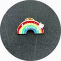 Rainbow Enamelled Pin Badge Brooch Pride Metal ...