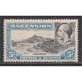 Ascension 1934 KGV 5d Map of Island MM SG 26 ( ...
