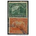 1914 Michel 348+349 - #2 fine used (o)