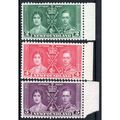 1937 NEWFOUNDLAND Sg254 - Sg256 CORONATION SET ...