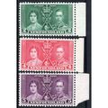 1937 NEWFOUNDLAND Sg254 - Sg256 CORONATION SET ...