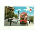 LONDON Policeman & Routemaster Bus Postcard by ...