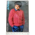 1987 Patons 3117 drop shoulder sweater, chunky