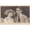 Eddie Polo with Vivian Reed Antique Postcard
