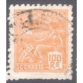 Brazil 1940 - 100r orange - "Aviation" - used