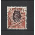 Burma.SG80 2r Brown and Orange.Fine Used.Jul25d