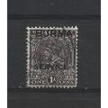 Burma.O4 1a Chocolate.Fine Used.Jul25e