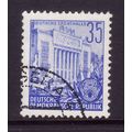 GERMANY EAST 1953 35pf BLUE STADIUM SG E132 FIN...
