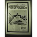 1971 Blue Cross Blue Shield Ad - Son Lost Tonsils